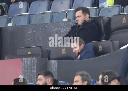 Rom, Italien. Dezember 2024. Ryan Friedkin während des Fußballspiels der Serie A zwischen AS Roma und US Lecce im Olimpico-Stadion in Rom (Italien) am 7. Dezember 2024. Quelle: Insidefoto di andrea staccioli/Alamy Live News Stockfoto