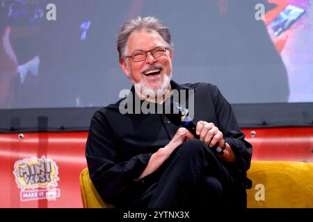 Schauspieler Jonathan Frakes auf der German Film & Comic Con in der Messe Dortmund. Dortmund, 07.12.2024 NRW Deutschland *** Schauspieler Jonathan Frakes auf der Deutschen Film Comic Con auf der Messe Dortmund Dortmund, 07 12 2024 NRW Deutschland Copyright: XChristophxHardtx Stockfoto