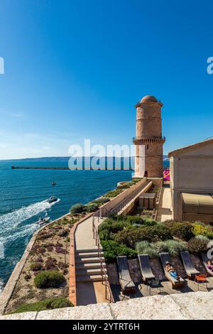 FRANKREICH, BOUCHES-DU-RHONE(13) MARSEILLE, FANAL-TURM Stockfoto