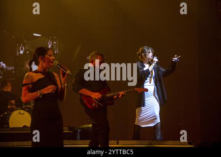 Padua, Italien. Dezember 2024. Alessandra Amoroso tritt am 07. Dezember 2024 mit der Fino A Qui Tour 2024 in der Kioene Arena, Padua auf (Foto: Mimmo Lamacchia/NurPhoto)0 Credit: NurPhoto SRL/Alamy Live News Stockfoto