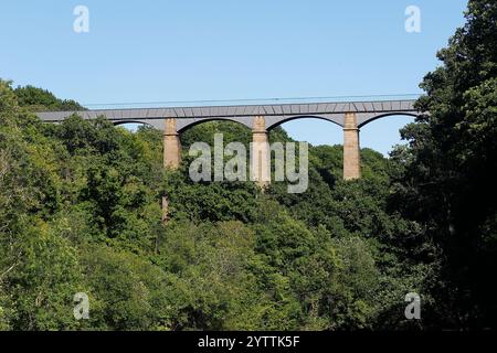 Pontcysyllte Aquädukt in Nordwales, Großbritannien Stockfoto