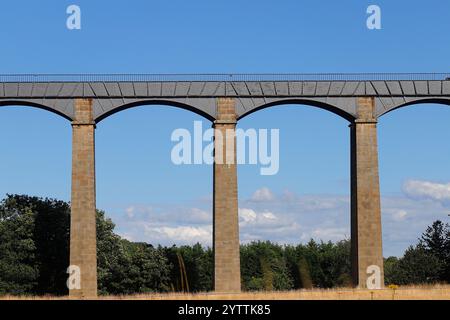 Pontcysyllte Aquädukt in Nordwales, Großbritannien Stockfoto