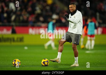 Girona, Spanien. Dezember 2024. Während des La Liga EA Sports Matches zwischen Girona FC und Real Madrid spielte er am 7. Dezember 2024 im Montilivi Stadion in Girona, Spanien. (Foto: Bagu Blanco/PRESSINPHOTO) Credit: PRESSINPHOTO SPORTS AGENCY/Alamy Live News Stockfoto