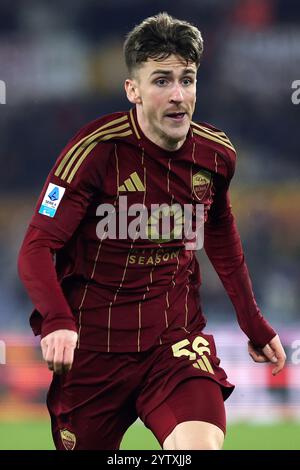 Rom, Italien. 2024. Alexis Saelemaekers of Roma in Aktion während des italienischen Meisterschaftsspiels Serie A zwischen AS Roma und US Lecce Stockfoto