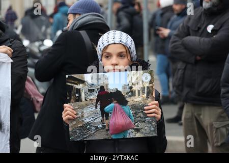 Freier palästinensermarsch Stockfoto