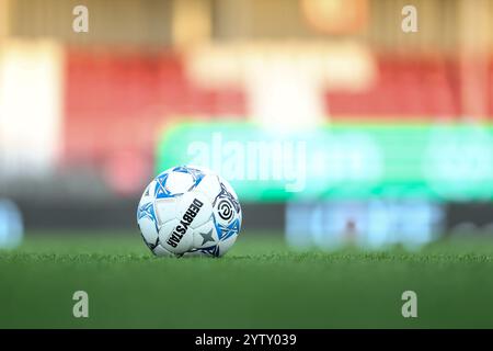 Almere, Niederlande. Dezember 2024. ALMERE, 12.08.2024, Yanmar Stadium, Saison 2024/2025, niederländischer Eredivisie Football. stadionübersicht vor dem Spiel Almere City FC - FC Utrecht Credit: Pro Shots/Alamy Live News Stockfoto