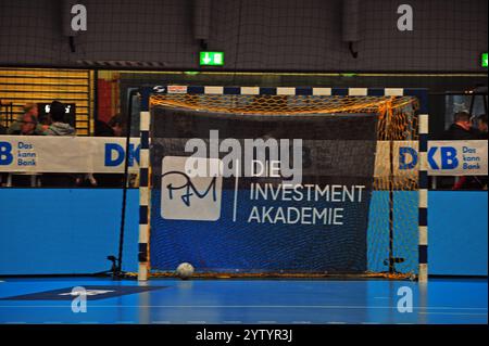 HSV Handball vs. SC DHfK Leipzig, Alsterdorfer Sporthalle, Hamburg Stockfoto