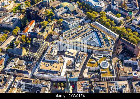 Luftaufnahme, This-Galerie am Westenhellweg, Lensing Carree, ehemaliges Kaufhaus Galeria, Stadt, Dortmund, Ruhrgebiet, Nordrhein-Westfalen, Germa Stockfoto