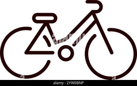 Silhouette des Elefanten - Vektorillustration Stock Vektor