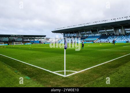 Joie Stadium, Großbritannien. Dezember 2024. Joie Stadium während der Barclays Women Super League zwischen Manchester City und Leicester City im Joie Stadium, Manchester, England 8. Dezember 2024 | Foto: Jayde Chamberlain/SPP. Jayde Chamberlain/SPP (Jayde Chamberlain/SPP) Credit: SPP Sport Press Photo. /Alamy Live News Stockfoto