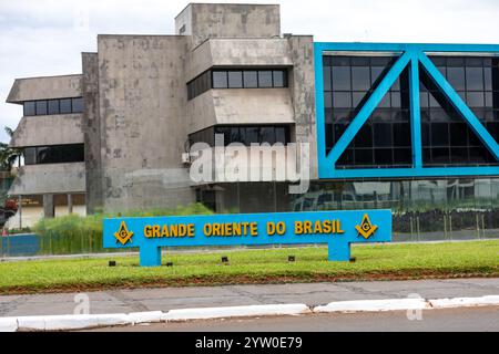 Hauptquartier des Großen Orients der Freimaurerei in Brasilien Stockfoto