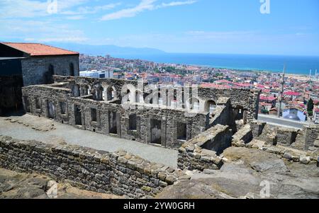 Das Kloster Kizlar in Trabzon, Türkei, wurde während der byzantinischen Zeit erbaut. Stockfoto