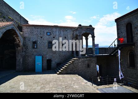 Das Kloster Kizlar in Trabzon, Türkei, wurde während der byzantinischen Zeit erbaut. Stockfoto