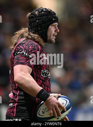 Ashton Gate, Bristol, Großbritannien. Dezember 2024. Investec Champions Cup Rugby, Bristol Bears versus Leinster; Harry Thacker von Bristol Bears Credit: Action Plus Sports/Alamy Live News Stockfoto