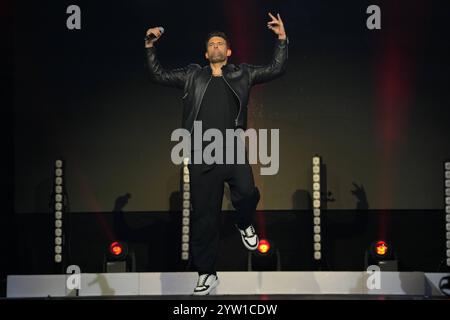 Die Schlagernacht des Jahres 2024. Die Schlagernacht des Jahres am 07.12.2024 in der Festhalle Frankfurt mit Sänger Jay Khan. Frankfurt Festhalle Hessen *** der Hit Song Night of the Year 2024 der Hit Song Night of the Year am 07 12 2024 in der Festhalle Frankfurt mit Sänger Jay Khan Frankfurt Festhalle Hessen Stockfoto