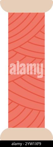 Thread-Bobbin-Logo Stock Vektor