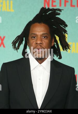 LOS ANGELES, KALIFORNIEN - 13. OKTOBER: Jay-Z bei der Special Screening of the Harder They Fall am 13. Oktober 2021 im Schrein in Los Angeles, Kalifornien. Kredit: Faye Sadou/MediaPunch Stockfoto