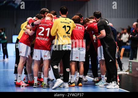 Handball Sport Verein Hamburg GER, Handball Sport Verein Hamburg vs. SC DHfK Leipzig, Handball, Bundesliga, Spieltag 13, Saison 2024/2025, 08.12.2024 Foto: Eibner-Pressefoto/Marcel von Fehrn Stockfoto