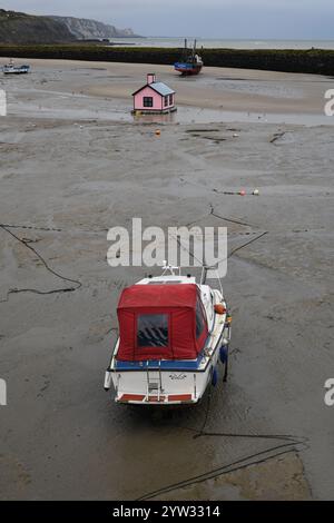 Folkestone Hafen Kent Stockfoto