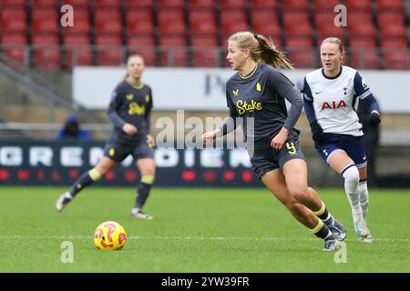 London, Großbritannien. 8. Dezember 2024. Issy Hobson während Tottenham Hotspur vs Everton in der WSL. Stockfoto