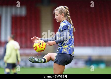 London, Großbritannien. 8. Dezember 2024. Issy Hobson während Tottenham Hotspur vs Everton in der WSL. Stockfoto