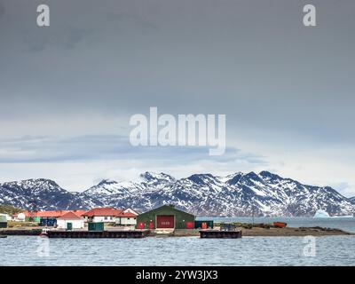 King Edward Point Research Station, Cumberland East Bay, South Georgia Stockfoto