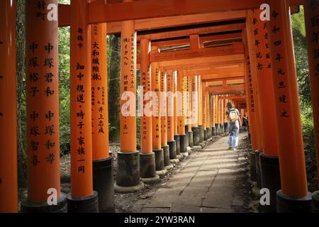 Fushimi Inari-Taisha, Fushimi, Kyoto, Japan, Asien Stockfoto