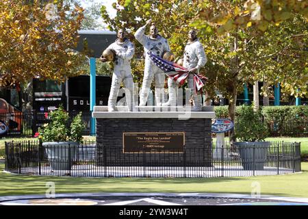 Apollo 11-Gedenkstätte Stockfoto