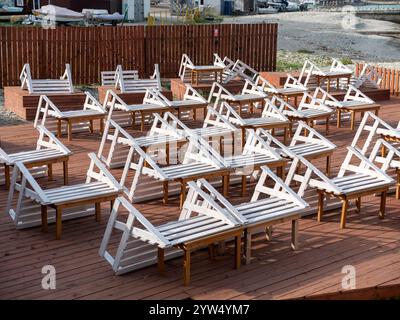 Noworossijsk, Russland 28. August 2024 Sonntagmorgen Spaziergang durch die Straßen, Parks und den Damm der Stadt. Stockfoto