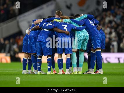 London, Großbritannien. Dezember 2024. Tottenham Hotspur / Chelsea - Premier League - Tottenham Hotspur Stadium. Chelsea Meeting. Bildnachweis: Mark Pain / Alamy Live News Stockfoto