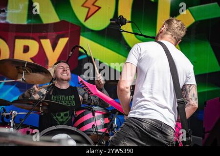 Punk Rock Factory, Bearded Theory 2024 Stockfoto