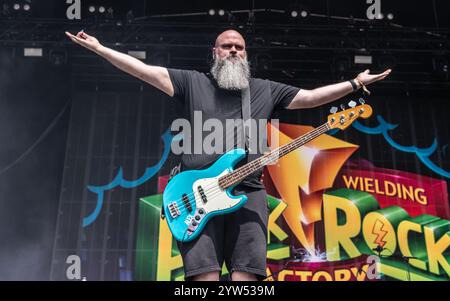 Punk Rock Factory, Bearded Theory 2024 Stockfoto