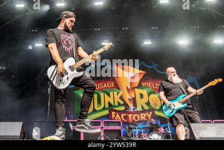 Punk Rock Factory, Bearded Theory 2024 Stockfoto