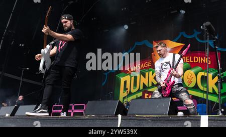 Punk Rock Factory, Bearded Theory 2024 Stockfoto