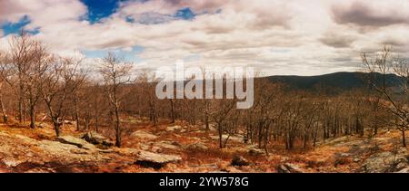 Panoramablick auf den Bear Mountain, New York State, USA Stockfoto