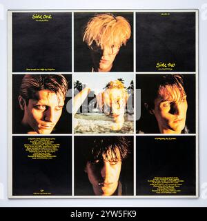 Rückseite der 12-Zoll-Single-Version von The Art of Parties von Japan, die 1981 veröffentlicht wurde Stockfoto