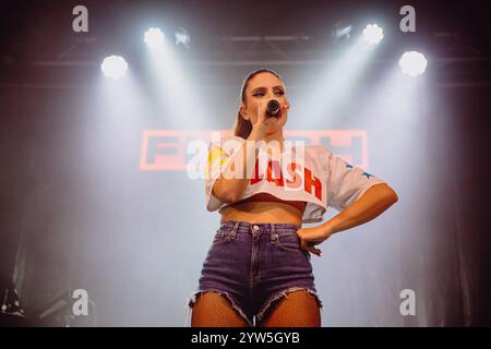 Ditonellapiaga Perofrms leben in Turin für die Flash-Tour Stockfoto