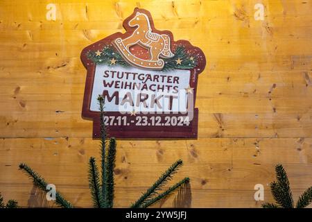 Stuttgarter Weihnachtsmarkt. Die traditionelle Veranstaltung lockt in der Weihnachtszeit jährlich mehr als 3,5 Millionen Menschen aus dem in und Ausland in der Innenstadt von Stuttgart. // 09.12.2024: Stuttgart, Baden-Württemberg, Deutschland, Europa *** Stuttgarter Weihnachtsmarkt die traditionelle Veranstaltung zieht jedes Jahr mehr als 3,5 Millionen Menschen aus dem in- und Ausland in die Stuttgarter Innenstadt. 09 12 2024 Stuttgart, Baden Württemberg, Deutschland, Europa Stockfoto