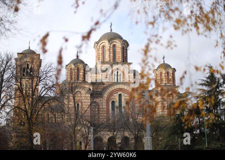 Markuskirche, Belgrad - Serbien Stockfoto