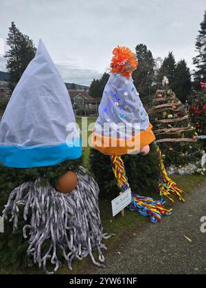 Die Weihnachtszeit kommt bald Stockfoto