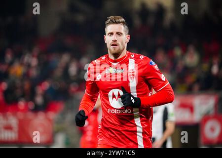 Monza, Italie. Dezember 2024. Georgios Kyriakopoulos (AC Monza) während des italienischen Meisterschaftsspiels Serie A zwischen AC Monza und Udinese Calcio am 9. November 2024 im U-Power Stadion in Monza, Italien - Foto Morgese-Rossini/DPPI Credit: DPPI Media/Alamy Live News Stockfoto