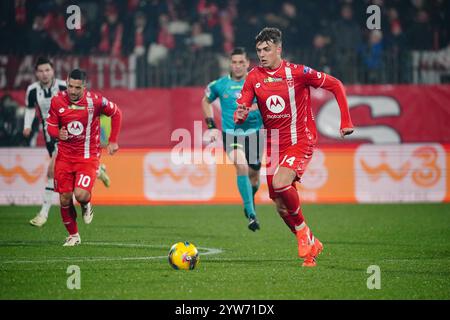 Monza, Italie. Dezember 2024. Daniel Maldini (AC Monza) während des italienischen Meisterschaftsspiels Serie A zwischen AC Monza und Udinese Calcio am 9. November 2024 im U-Power Stadium in Monza, Italien - Foto Morgese-Rossini/DPPI Credit: DPPI Media/Alamy Live News Stockfoto