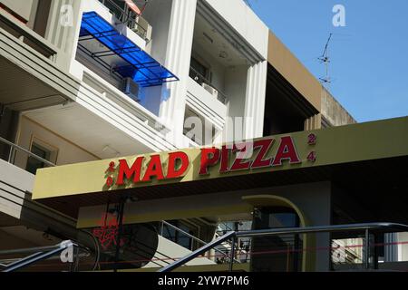 Bangkok, Thailand - 26. November 2024: Mad Pizza, Pizzeria in bangkok Stockfoto