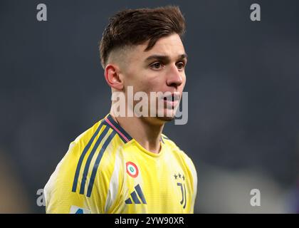 Turin, Italien. Dezember 2024. Während des Spiels der Serie A im Allianz-Stadion in Turin. Der Bildnachweis sollte lauten: Jonathan Moscrop/Sportimage Credit: Sportimage Ltd/Alamy Live News Stockfoto