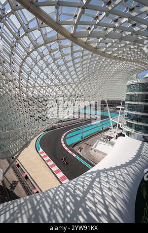 04 NORRIS Lando (gbr), McLaren F1 Team MCL38, Action während des Formel 1 Abu Dhabi Nachsaisontests 2024 am 10. Dezember 2024 auf dem Yas Marina Circuit in Abu Dhabi, Vereinigte Arabische Emirate Stockfoto