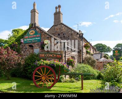 The Coach Inn - Public House - Main Street, Lesbury, Alnmouh, Northumberland, England, UK Stockfoto