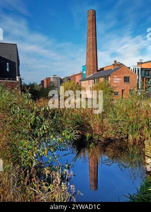 Großbritannien, South Yorkshire, Sheffield, Kelham Island Industrial Museum. Stockfoto