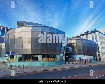 Großbritannien, South Yorkshire, Sheffield, The Hubs, Sheffield Hallam Students Union. Stockfoto