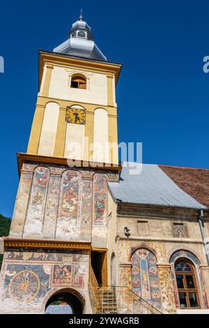 Das Dorf Rășinari in der Nähe von Sibiu, Siebenbürgen, Rumänien Stockfoto