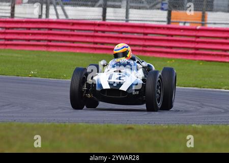 Dean Baker, Cooper T45/51, HGPCA Pre-1966 Grand Prix Cars, Historic Grand Prix Cars Association, 20 Minuten Rennstrecke, Nachkriegs-Grand mit Heckmotor Stockfoto